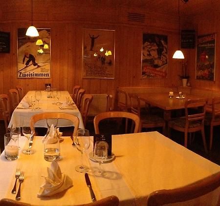 Gasthof Derby Hotel Zweisimmen Exterior foto